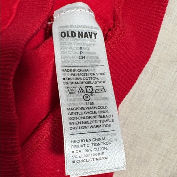 Old Navy Red USA Flag Dog Shirt Size Small - Picture 3 of 5
